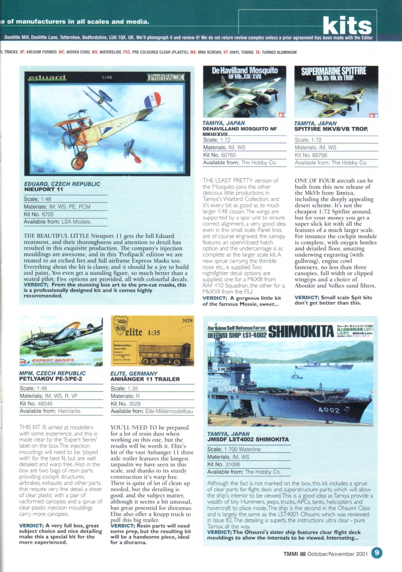 Tamiya Model Magazine 088 (2001-10)